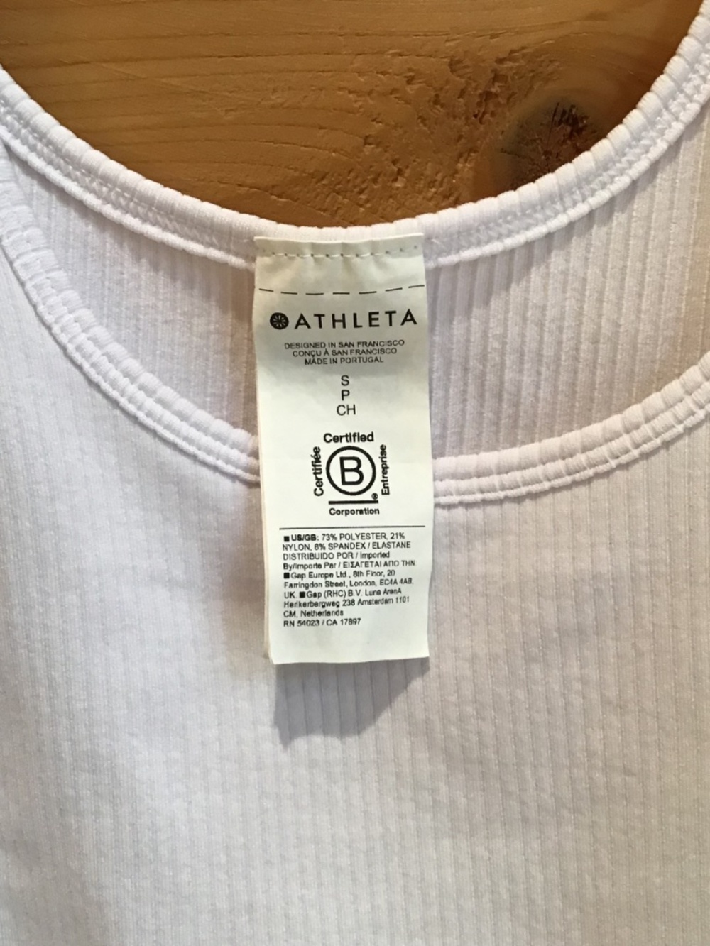 Athleta Ribbed Scoop Tank - Size Small - Picture 6 of 6